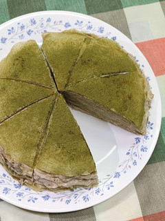 抹茶芋泥餡千層蛋糕🍰 的食譜成品照片