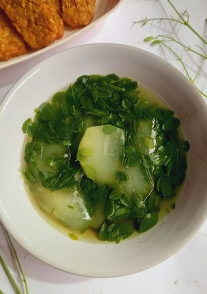 Foto resep Sayur Bening Kelor Pepaya Muda