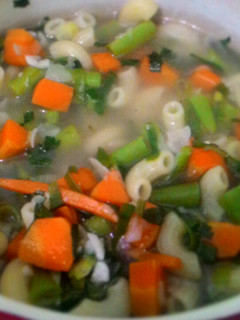 Foto resep Sop sayuran makaroni