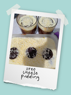 Foto resep Oreo cheese pudding ✨