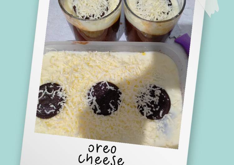 Oreo cheese pudding ✨