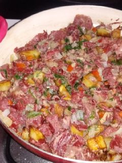 Foto de Carne-Seca com Batata (Rec. Própria)