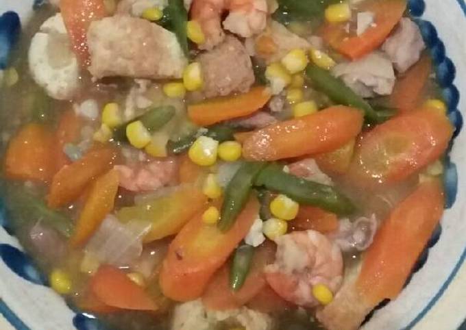 Resep Capcay cah udang tofu extravaganza, Bisa Manjain Lidah