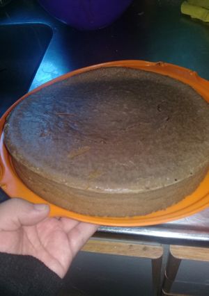 Una foto de Bizcochuelo de chocolate