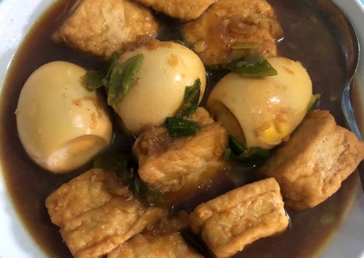 Semur telor tahu