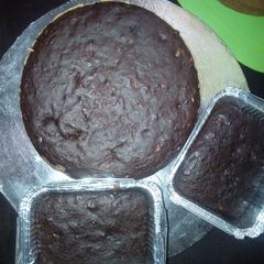 A picture of Chocolate coconut banana cake.