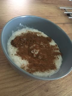 Diétás tejberizs megmaradt rizsből recept fotója
