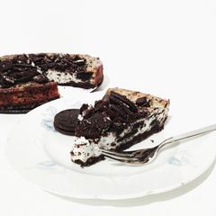 A picture of Oreo Cheesecake.