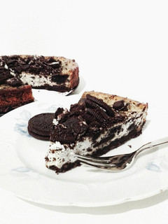 A picture of Oreo Cheesecake.