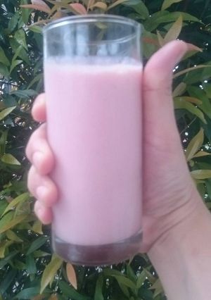 Foto resep Smoothie Jambu Merah Susu Kedelai Timun