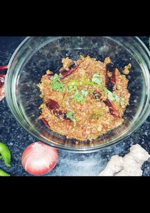अदरक की चटनी (Ginger Ki Chutney Recipe In Hindi) रेसिपी मुख्य फोटो