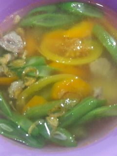 Foto resep Asem asem buncis daging #mpasi 14m
