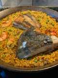 Arroz Abanda con Rodaballo
