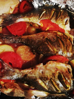 صورة لوصفة سمك الدوراد في الفرن🐟🐟🦈