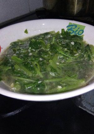 Foto resep Tumis bayam simple