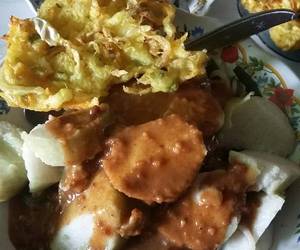 Resep Populer Pecel lontong uti Enak dan Sehat