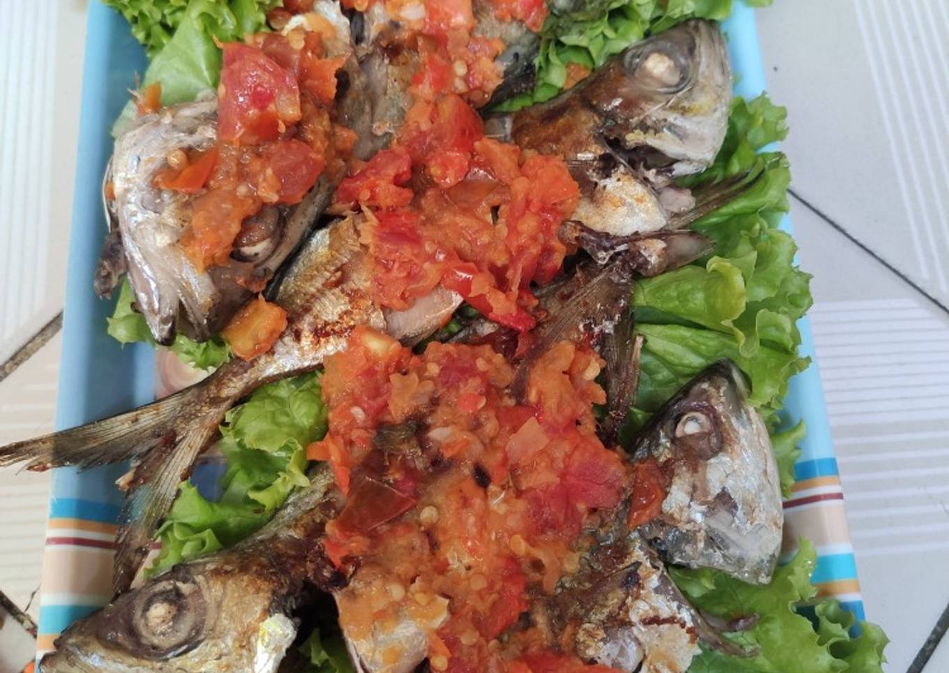 Resep Ikan Panggang Rica teflon Anti Gagal