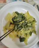 水煮青江菜