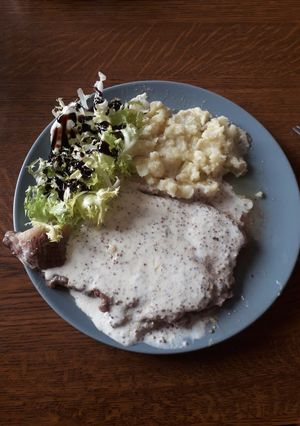 Une photo de Entrecôte sauce moutarde à l'ancienne