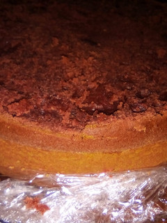 A picture of Red velvet cake using butter.