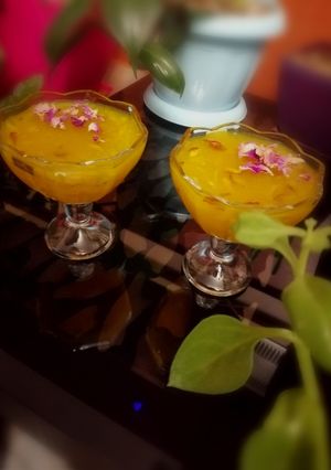 عکسی از دستور ماقوت زعفرانی