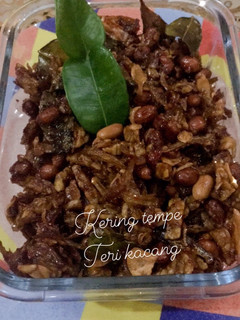 Foto resep Kering tempe teri kacang