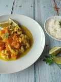 Strogonoff brasiliano di pollo e riso bianco