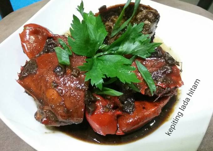 Kepiting lada hitam ala bunda jkb