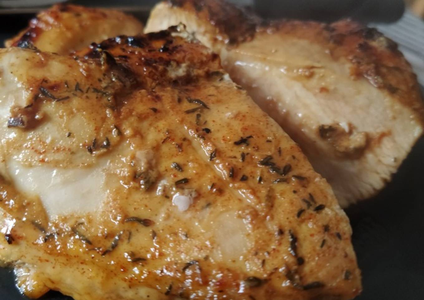 🐤 Pollo al horno con miel y mostaza