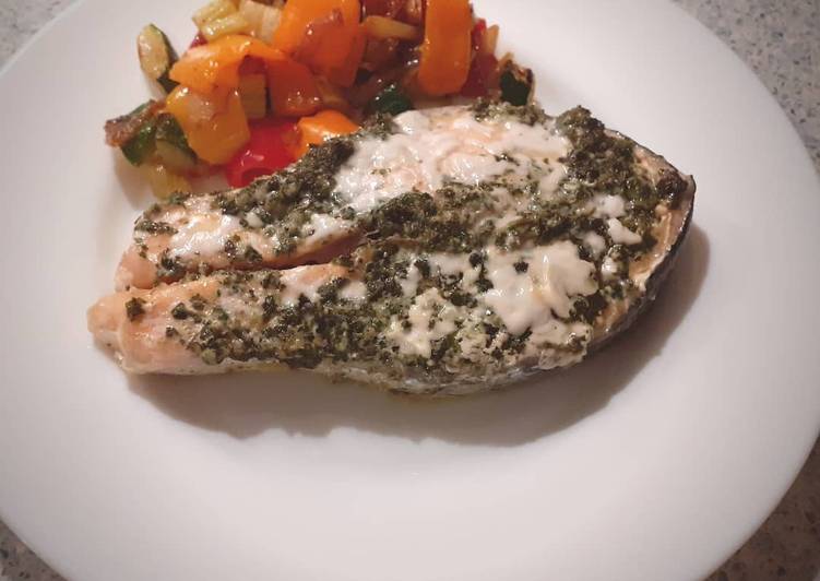 Salmone al cartoccio