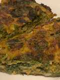 TORTILLA de ESPINACA y ZANAHORIA con nueces y semillas