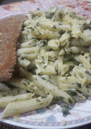 Una foto de Penne rigate a la provenzal