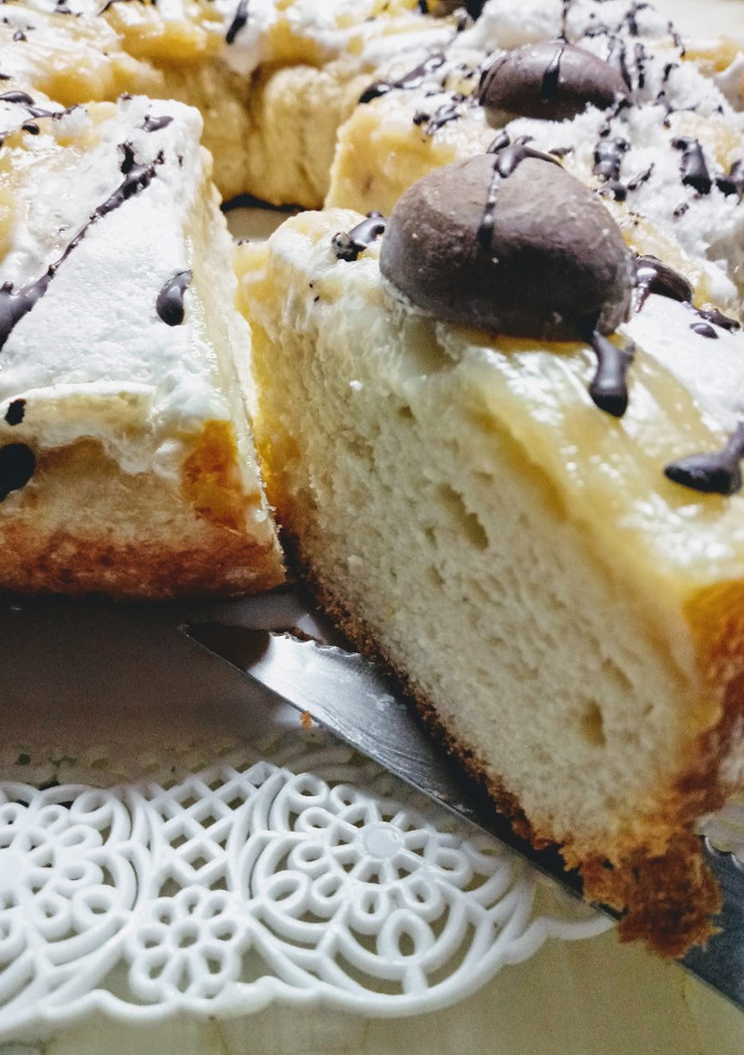 Una foto de Rosca de Reyes o Pascua esponjosa