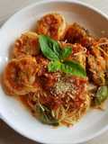 Spicy Marinara Angle Hair สปาเก็ตตี้ทะเลมะเขือเทศ (ปรุงแบบ LC)