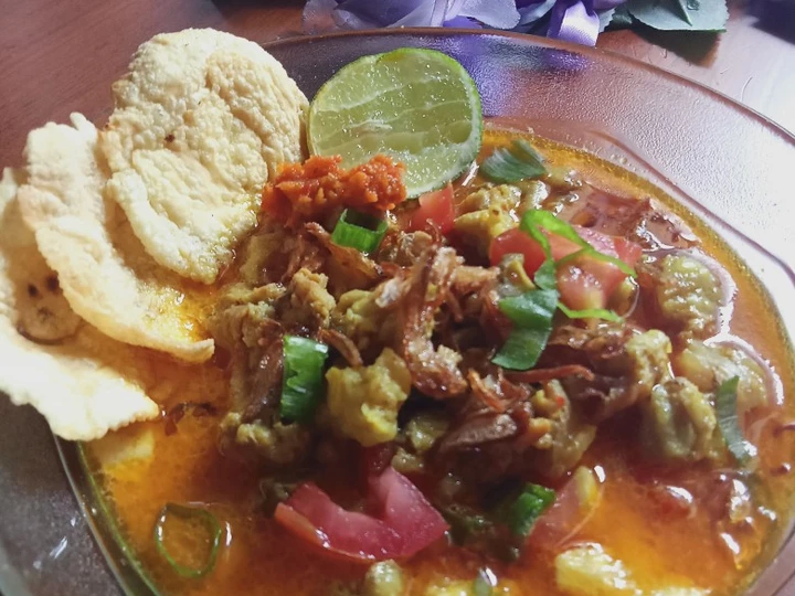 Langkah Mudah untuk Membikin Resep Soto tangkar tetelan+paru yang  Bikin Ketagihan Anti Ribet, Bikin Ngiler