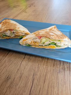 Tortilla szendvics recept fotója