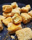 Nuggets de tofu veganos
