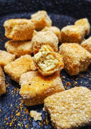 Una foto de Nuggets de tofu veganos