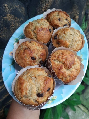 Langkah Mudah untuk Menyiapkan Resep  Muffin Pisang Ambon yang Lezat Sekali, Lezat