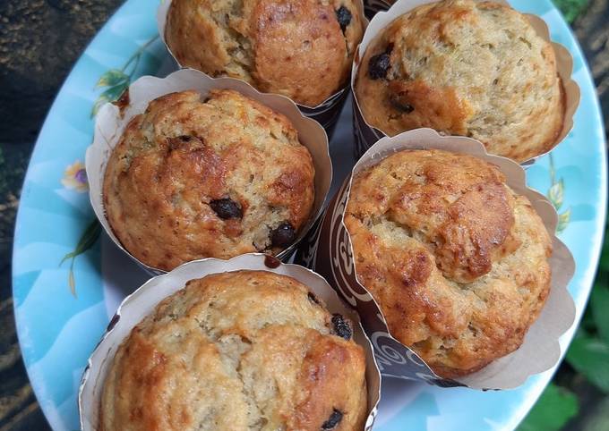 Cara membuat Muffin Pisang Ambon Cara membuat Muffin Pisang Ambon