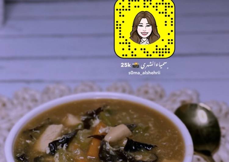 شوربه حاره حامضه / هوت اند ساور
