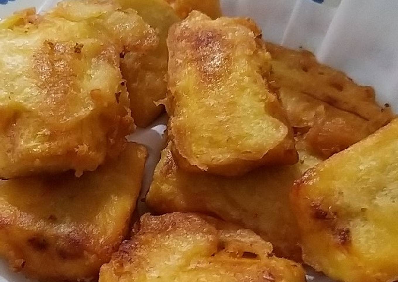 Pisang goreng crispy