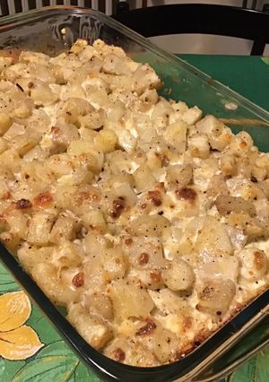 Une photo de Gratin de panais aux deux fromages hollandais