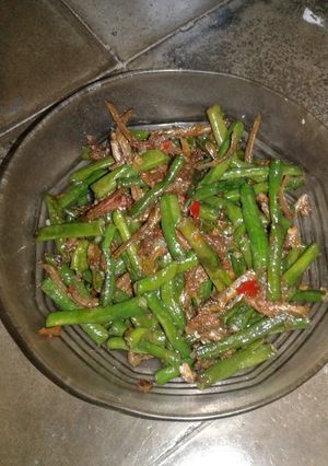 Foto resep Sambal Teri Kacang Panjang