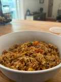 Chicken egg fried rice