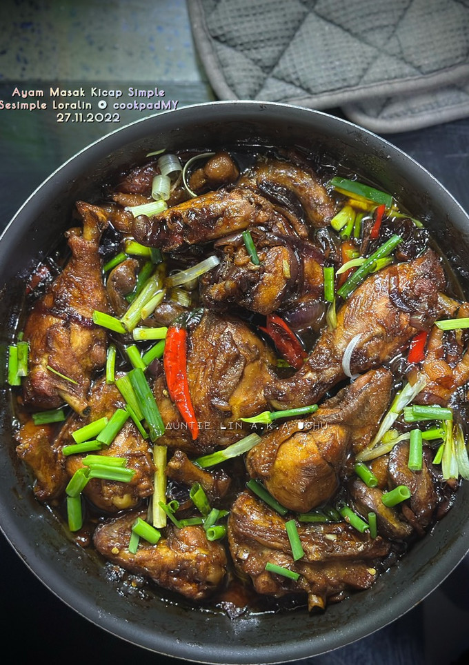 Gambar Ayam Masak Kicap Simple