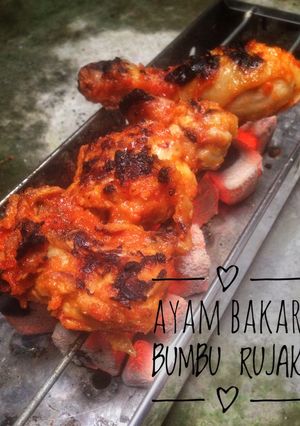 Foto resep Ayam Bakar Bumbu Rujak