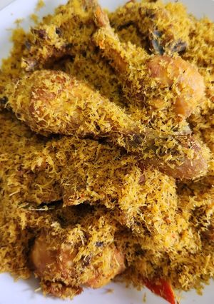 Foto resep Ayam serundeng