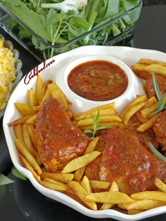 عکسی از دستور مرغ ترکی