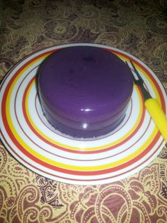 Foto resep Puding ubi ungu santan